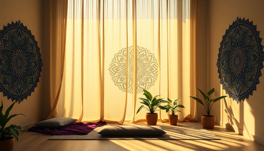 Elevate Your Space: Infusing Spiritual Serenity with Mandala Designs